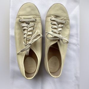 Frye leather sneakers, size 8, worn but in good condition.